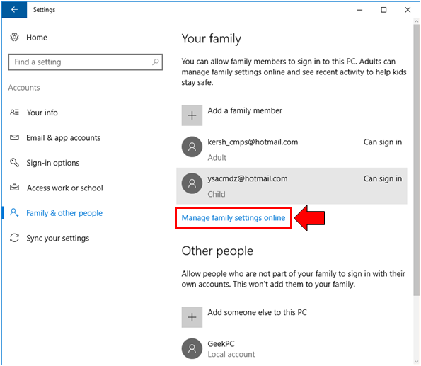 how to change my microsoft account child age to adult